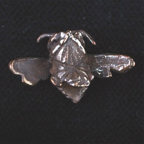 BB20BR | Antique bronze Bee Bead Burkett - 01