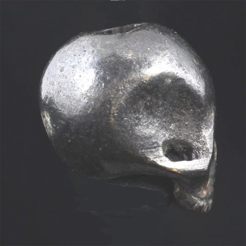 BB31BR | Medium Antique Bronze Skull Bead - 12 | BB31BR | Medium Antique Bronze Skull Bead - 12