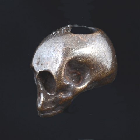 BB49BR | Antique Bronze Skull bead Burtket - 11 | BB49BR | Antique Bronze Skull bead Burtket - 11