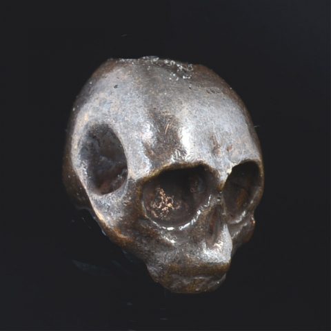 BB49BR | Antique Bronze Skull bead Burtket - 00 | BB49BR | Antique Bronze Skull bead Burtket - 00