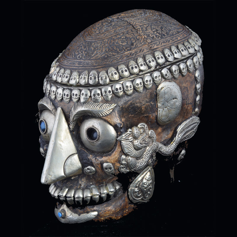 TS101.01 | Tantric Human Full Skull Kapala – 01