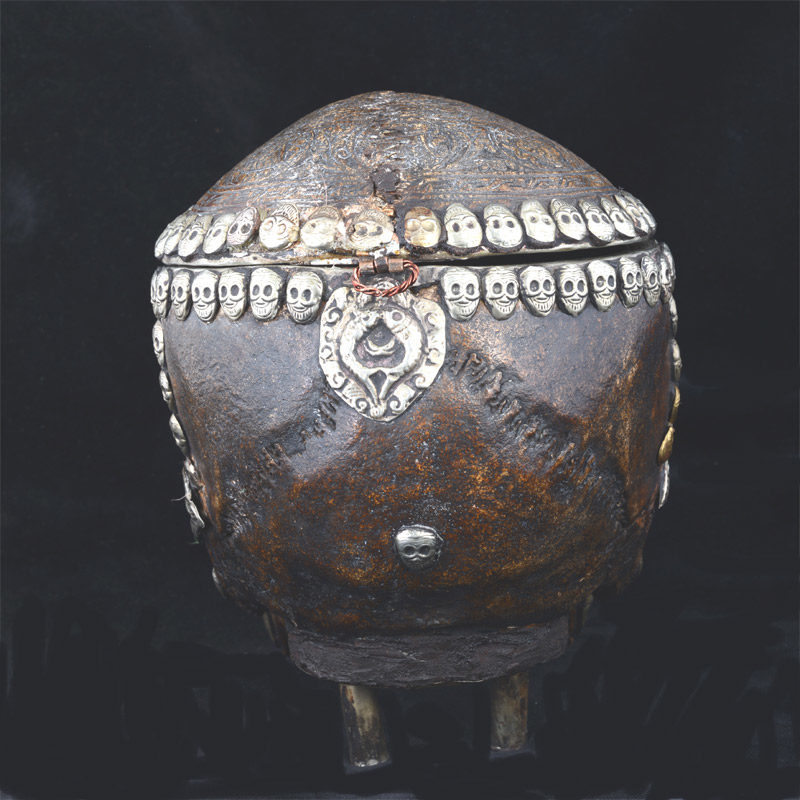 TS101.01 | Tantric Human Full Skull Kapala – 02