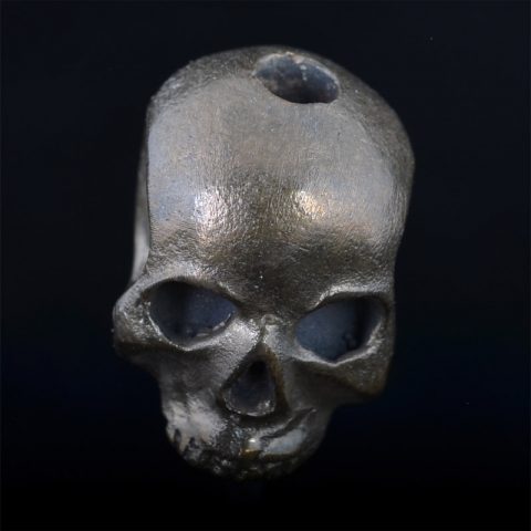 BB52BR | Large Antique Bronze Skull Burkett - 05 | BB52BR | Large Antique Bronze Skull Burkett - 05