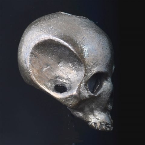 BB52BR | Large Antique Bronze Skull Burkett - 06 | BB52BR | Large Antique Bronze Skull Burkett - 06