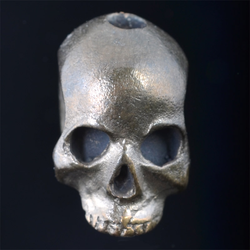 BB52BR | Large Antique Bronze Skull Burkett - 00 | BB52BR | Large Antique Bronze Skull Burkett - 00