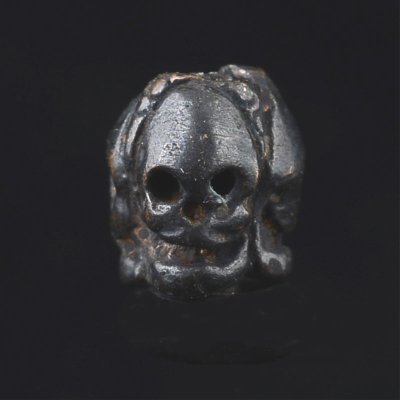 TTB14BR | Bronze Tri Skull by Bob Burkett - 00 | TTB14BR | Bronze Tri Skull by Bob Burkett - 00