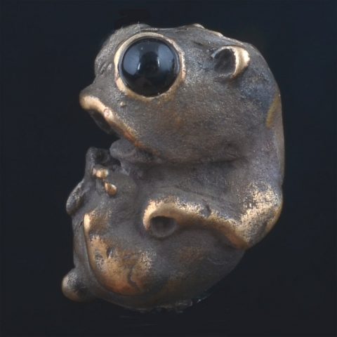 BB70BR | Baby Squirrel Bronze Bead by Burkett - 00