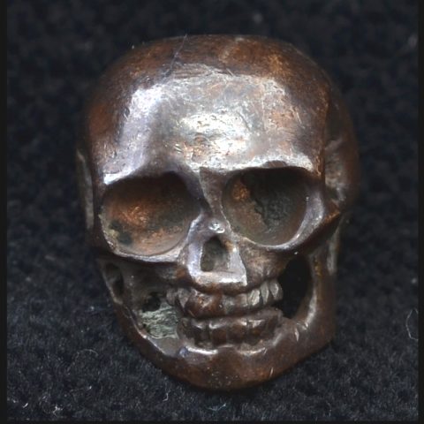 BB74BR | Bronze skull Robert Burkett - 00