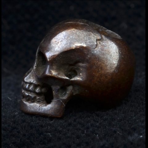 BB74BR | Bronze skull Robert Burkett - 01 | BB74BR | Bronze skull Robert Burkett - 01