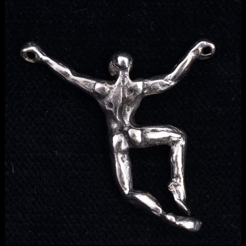 BBP76 | Sterling Silver Acrobat Figure Robert Burkett - 01 | BBP76 | Sterling Silver Acrobat Figure Robert Burkett - 01