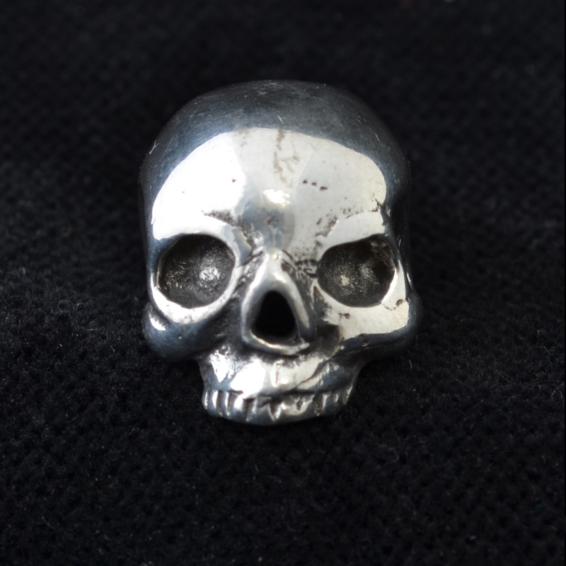 BBP79PB | Pewter Skull Pendant by Robert Burkett - 00