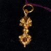 Tiny 24K Gold Dorje Pendant