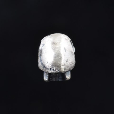 BB99S | Small Sterling Skull Bead - 03
