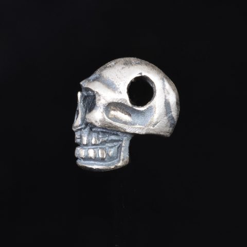 BB99S | Small Sterling Skull Bead - 04