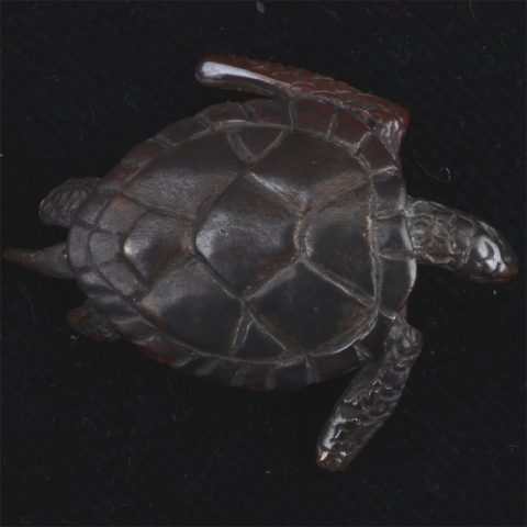 BB9041C | Shibuichi Leatherback Turtle Slide - 00