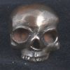Antique Bronze Skull Pendant by Robert Burkett