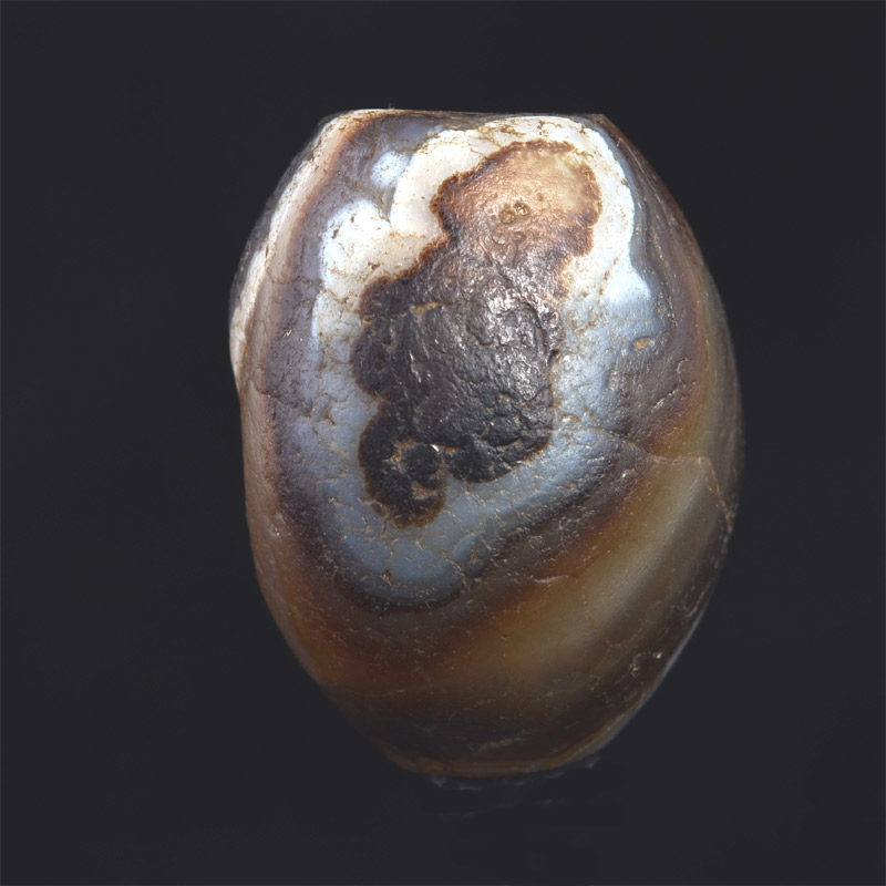 BC2358 | Ancient  Chung Dzi Bead Agate with Three Eyes – 03