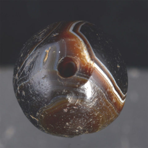BC2359 | Ancient Chung Dzi Bead Agate with One Eye - 04 | BC2359 | Ancient Chung Dzi Bead Agate with One Eye - 04
