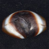 One Eye Natural Agate Bead