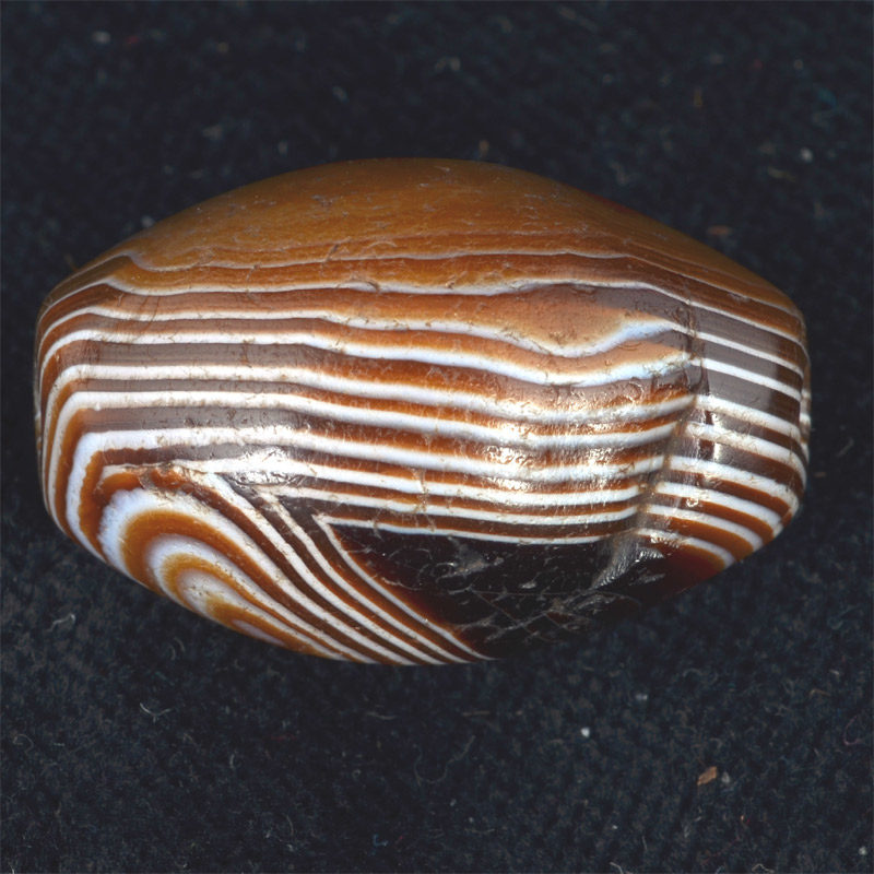 BC2850 | Ancient Agate Chung Dzi Bead with Eye – 02