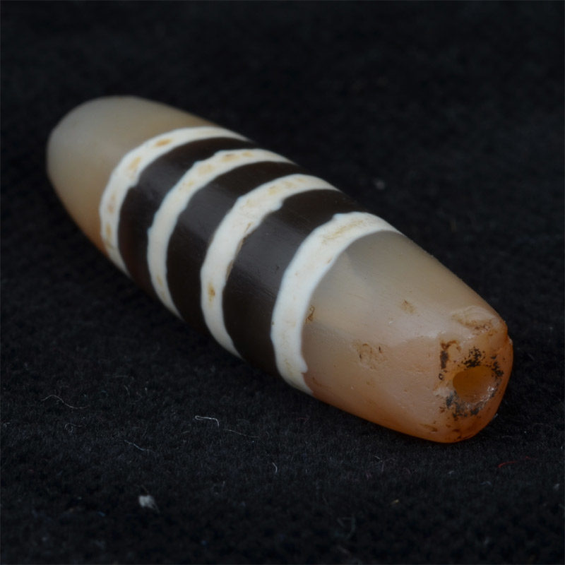 BC2855 | Ancient Chung dZi Bead from Burma – 01