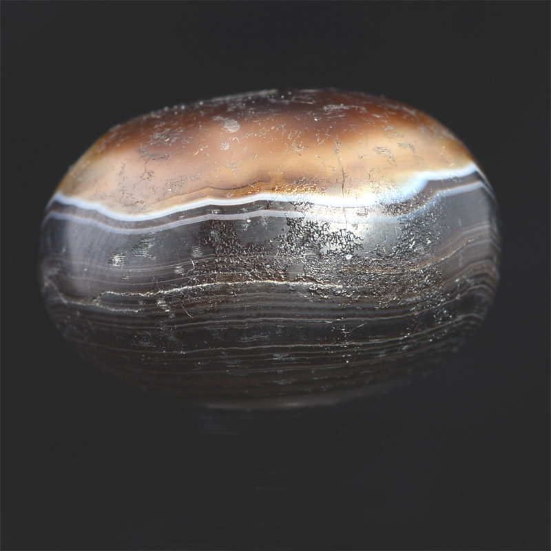 BC2443 | Ancient hamburger Agate dZi Bead – 02
