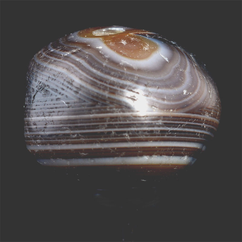 BC2463 | Ancient Banded Agate Dzi Bead – 04