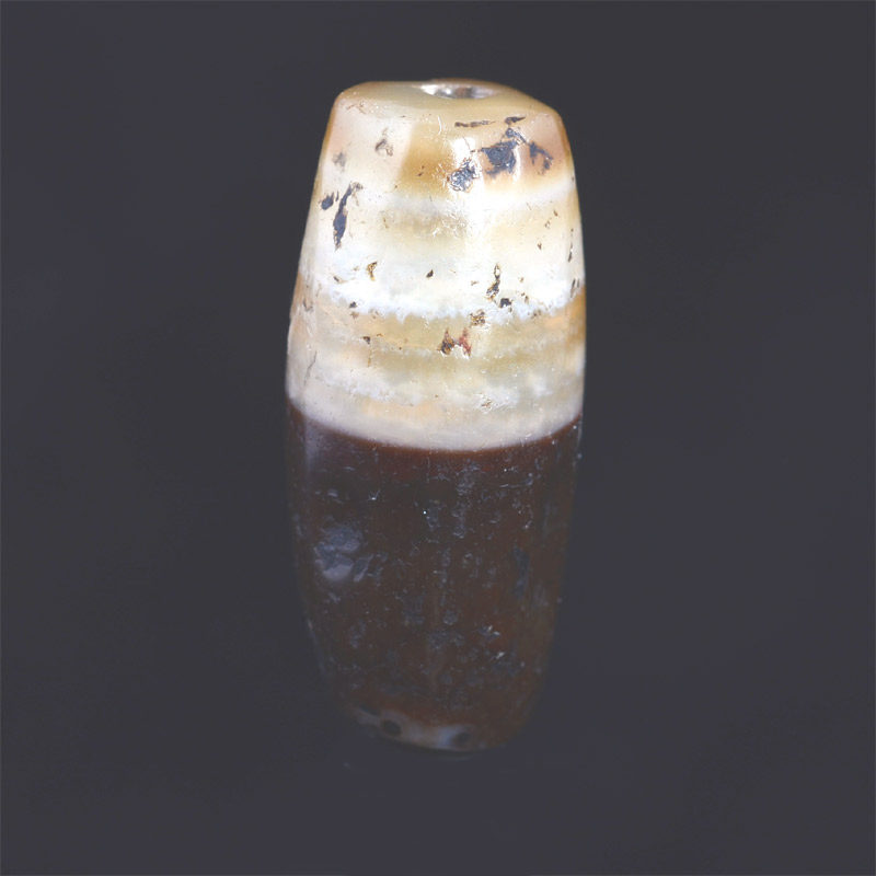 BC2748 | Ancient Banded Agate Chung Style Dzi Bead – 02