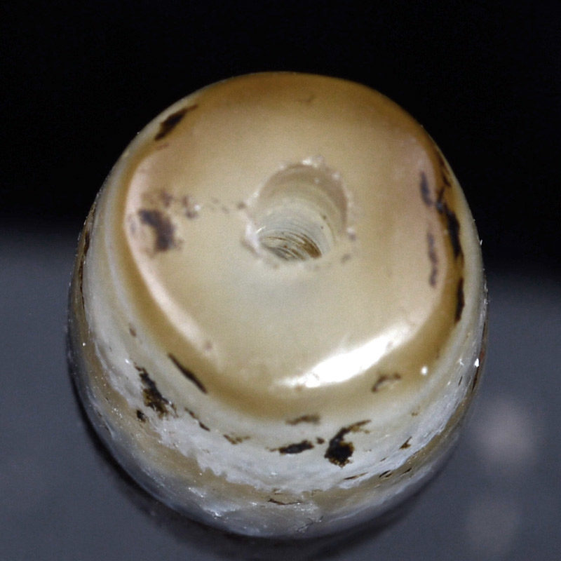 BC2748 | Ancient Banded Agate Chung Style Dzi Bead – 04