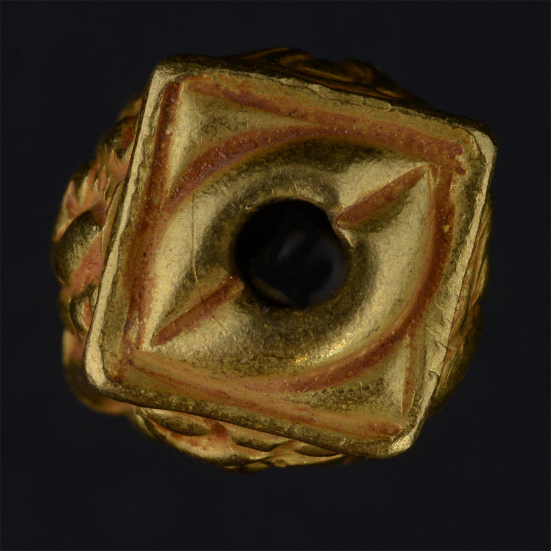 BC3260 | Pyu Gold Bead Reproduction, Box style w/Repousse Style #3 – 04