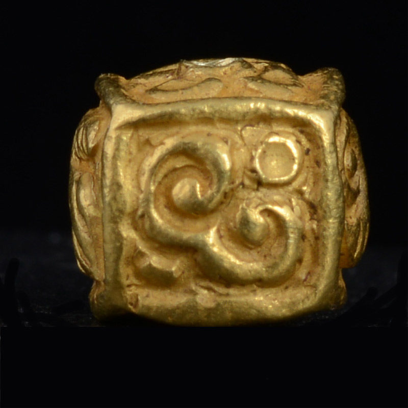 BC3264 | Pyu Gold Box Bead Reproduction Style #6 from Tiger Tiger – 02