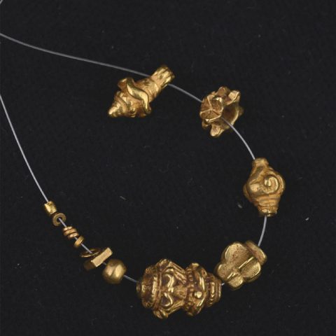 BC3423 | Ancient Pyu Gold Beads - 01