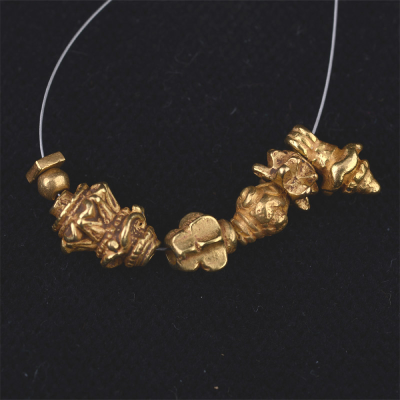 BC3423 | Ancient Pyu Gold Beads - 00