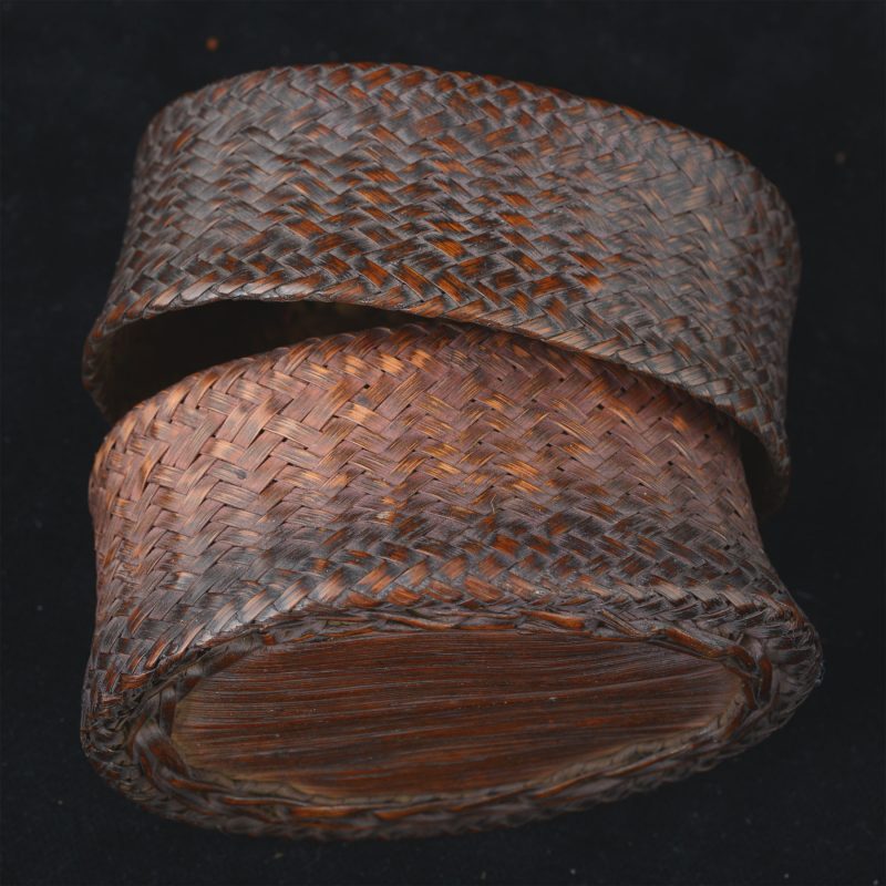 AA1126 | Antique Oval Thai Sticky Rice Basket – 02