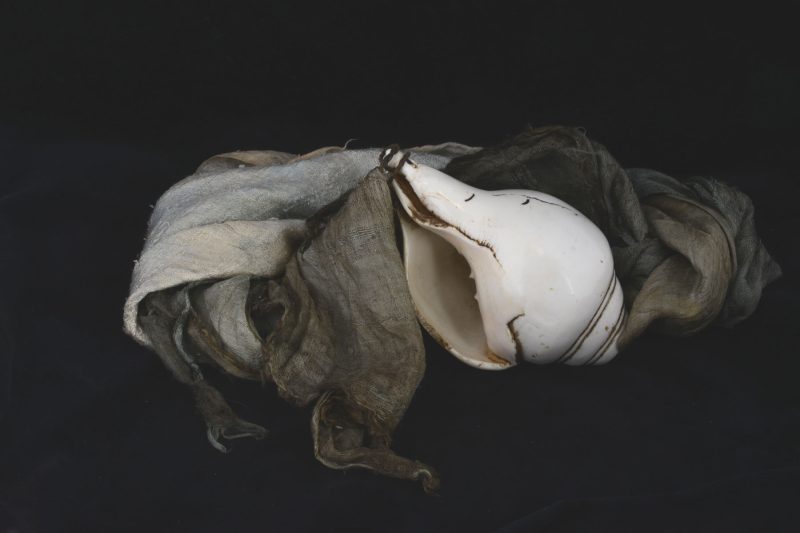 AA1129 | Antique Mongolian Sankha – 02