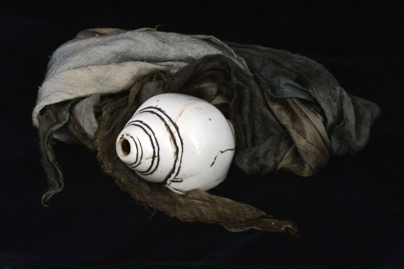 AA1129 | Antique Mongolian Sankha – 03