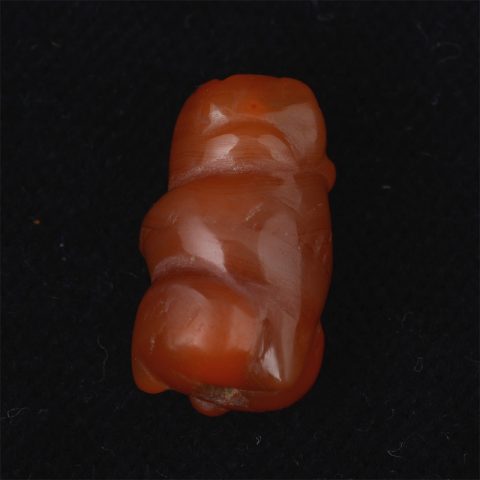BC3289 | Pyu/Tircul Carnelian Pig Bead - 02