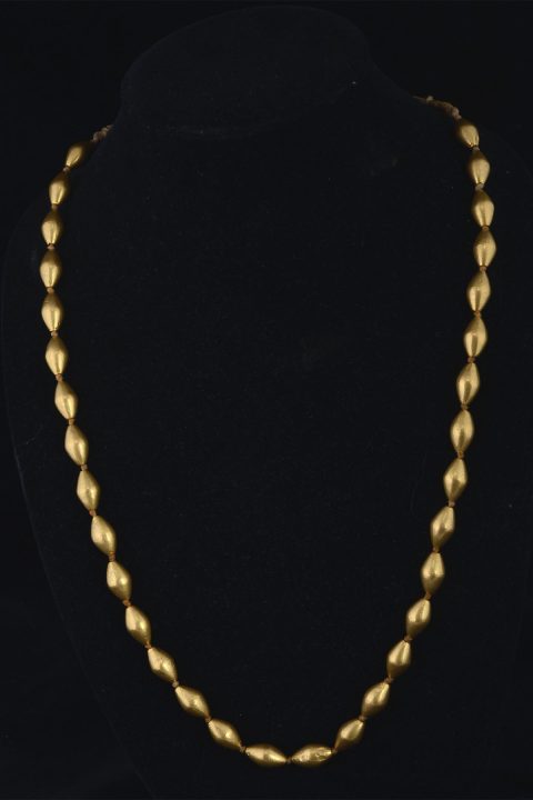 BC3293.1 | Tiger Tiger | Indian Gold Bead Necklace - BC3293.1.jpg