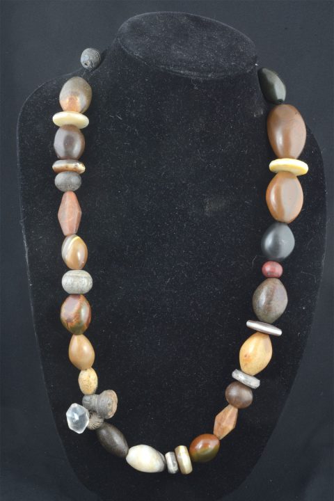 BC3432 | Ancient Agates, Assorted w/Quartz and Carved Beads - 01