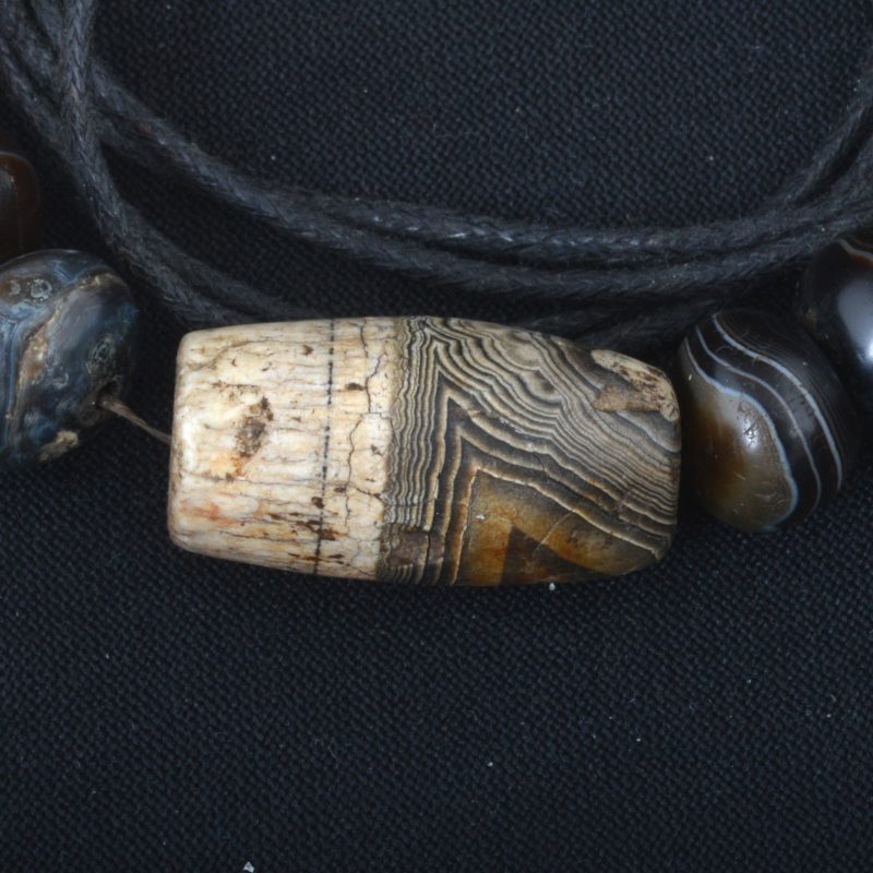BC3440 | Necklace w/ Ancient Agate, Sulemani & Gold – 03