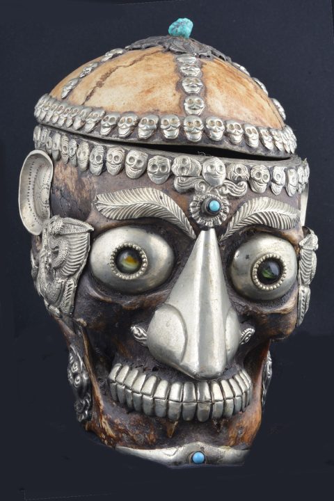 TS10105 | Tantric Kapala Human Skull