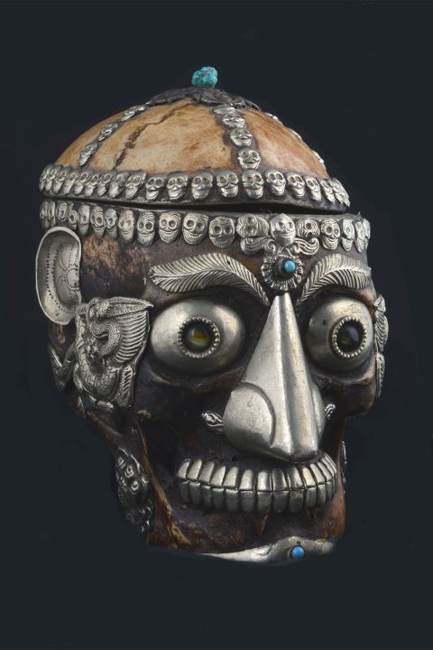 TS101051 | Tantric Kapala Human Skull
