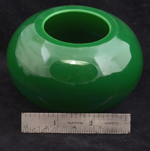AA1034 | Green Peking Glass Bowl - 01 | AA1034 | Green Peking Glass Bowl - 01