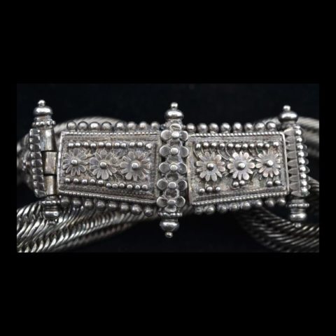 AA1063 | Antique Rajasthan Silver Belt - 01