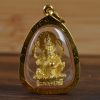 Thai Ganesh Amulet in a 23k Gold Case