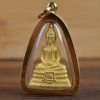 Thai Buddha Amulet in a 23k Gold Case