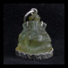 Ganesha Amulet, carved withsterling, 3/4″