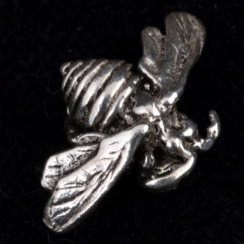 BB20 | Sterling Silver Bee Bead - 00 | BB20 | Sterling Silver Bee Bead - 00