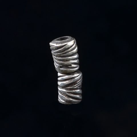 BB9015 | Vintage Spacer Bead in Sterling Silver by Bob Burkett - 01 | BB9015 | Vintage Spacer Bead in Sterling Silver by Bob Burkett - 01