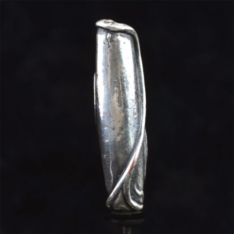 BB9033 | Lily and Vine Bead by Bob Burkett Sterling Silver - 01